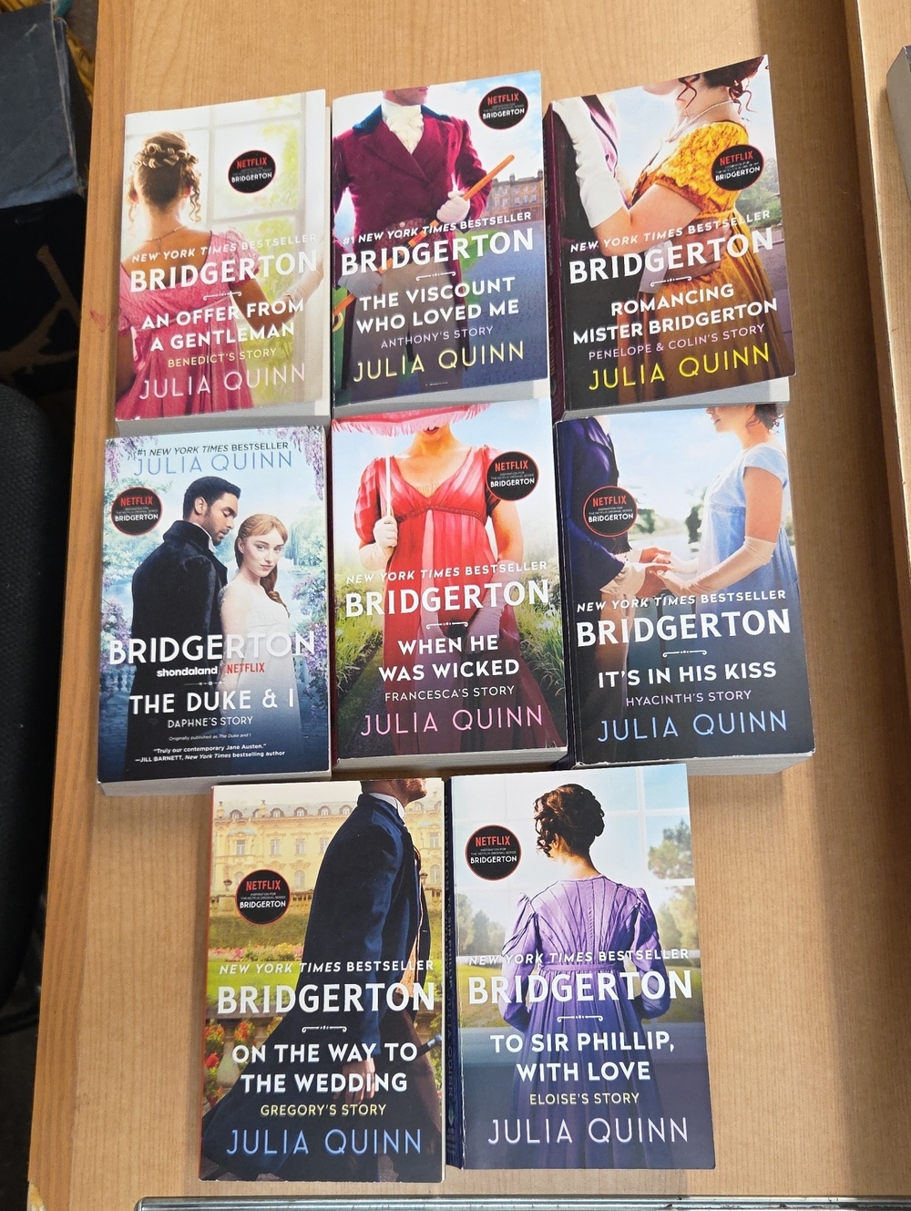 Bridgerton Family Series 1- 8 Books Collection Set By Julia Quinn